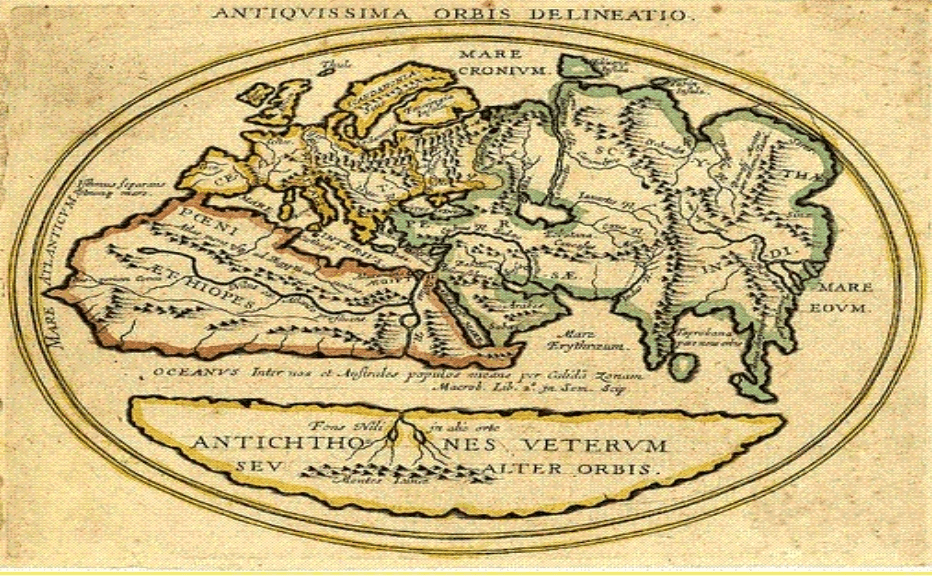 Первая карта ойкумены
