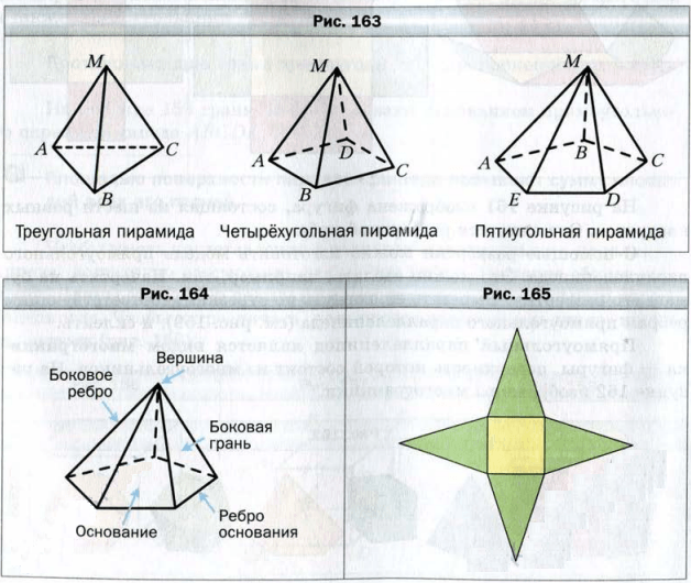 Параллелепипед состоит из шести треугольников